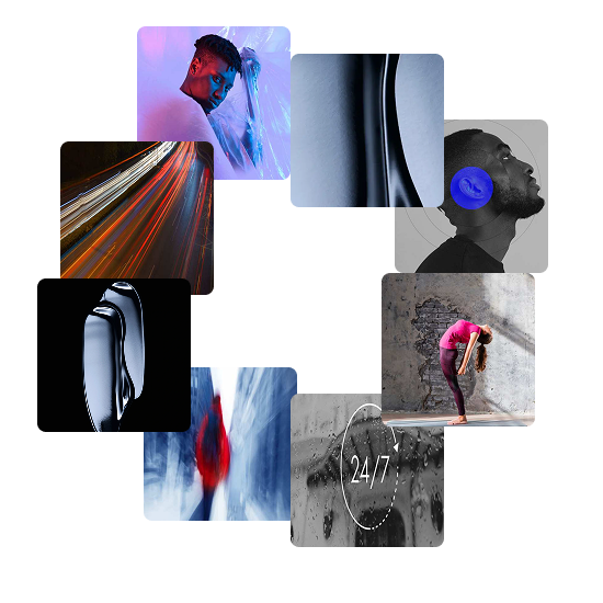 Creative branding and marketing visuals